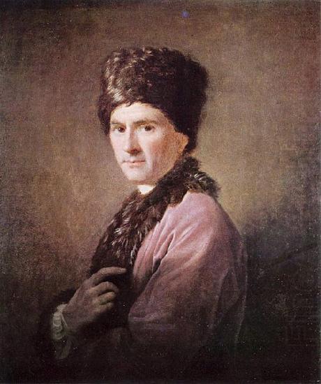 Allan Ramsay Portrat des Jean-Jacques Rousseau china oil painting image
